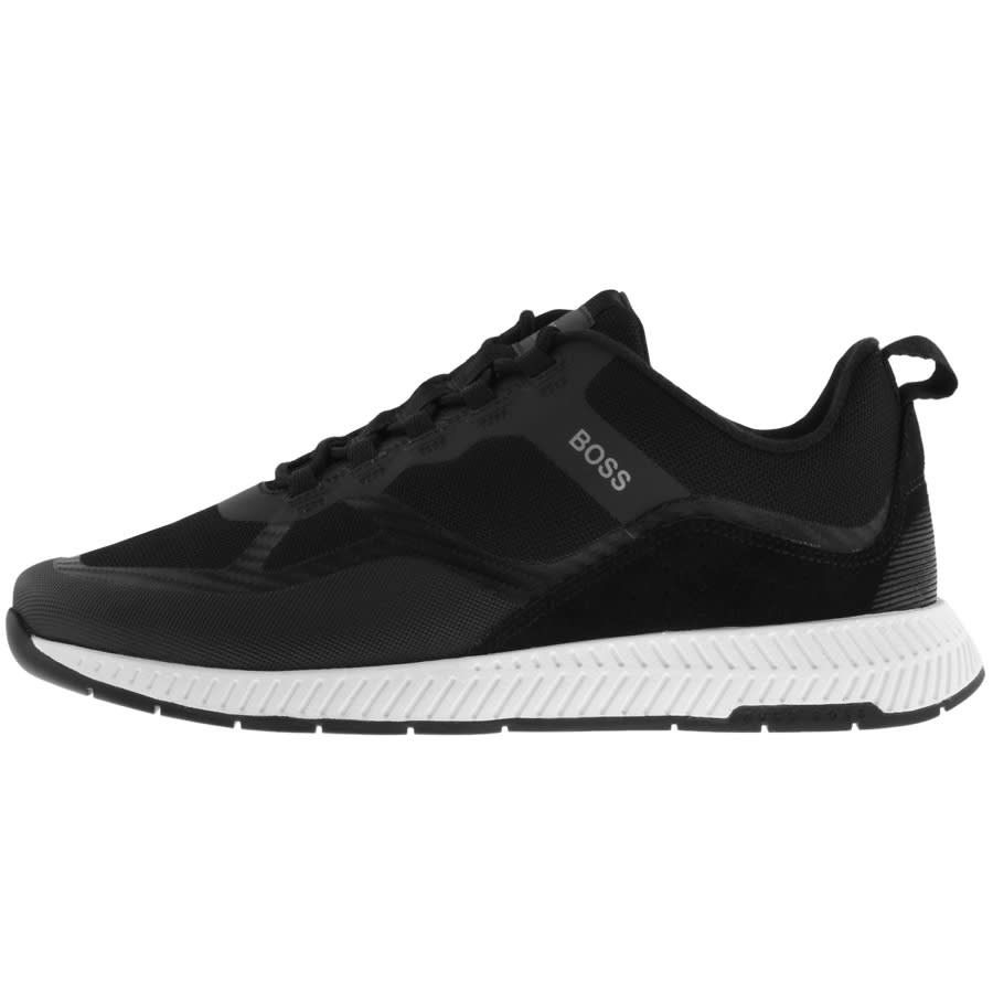 Alternative Image for ProductBOSS Titanium Runn Trainers Black1